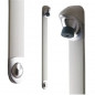 Presto DL400SE satin grey shower set