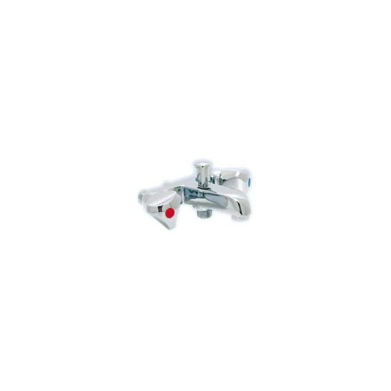 Bath and shower mixer, 7cm centre distance