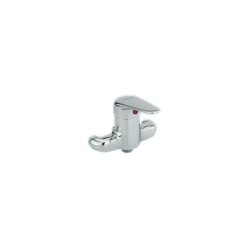 Single lever shower mixer, 6cm centre distance