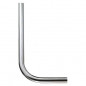 Flush pipe bent D28 chromed brass for Presto 1000