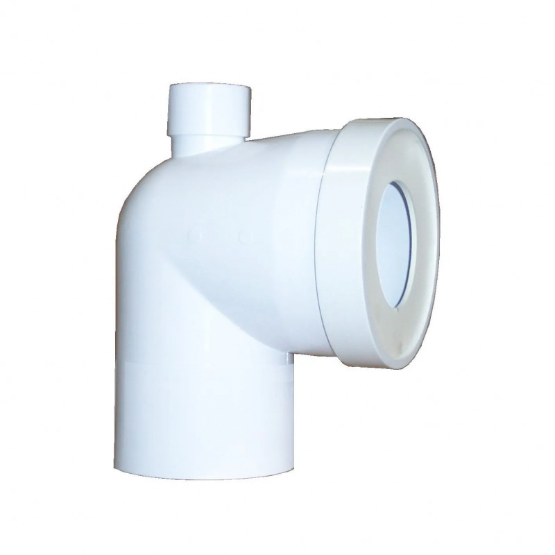 90 degree WC elbow Male diameter 100 with spigot