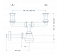 Vidage + siphon en M pour évier deux cuves. - Lira - Référence fabricant : LIRVI1433117