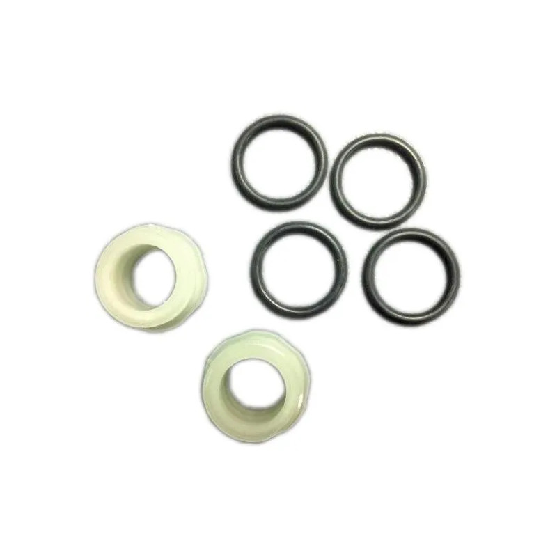 Set of 2 nipples 3/4 with special filter O-rings