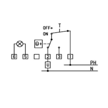 Standard room thermostat