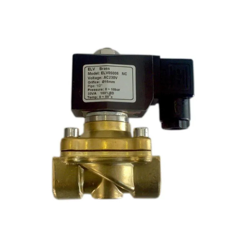 Calefacción de válvula solenoide 230V 15x21