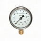 Radial glycerine pressure gauge D.63 from 0 to 10 bar