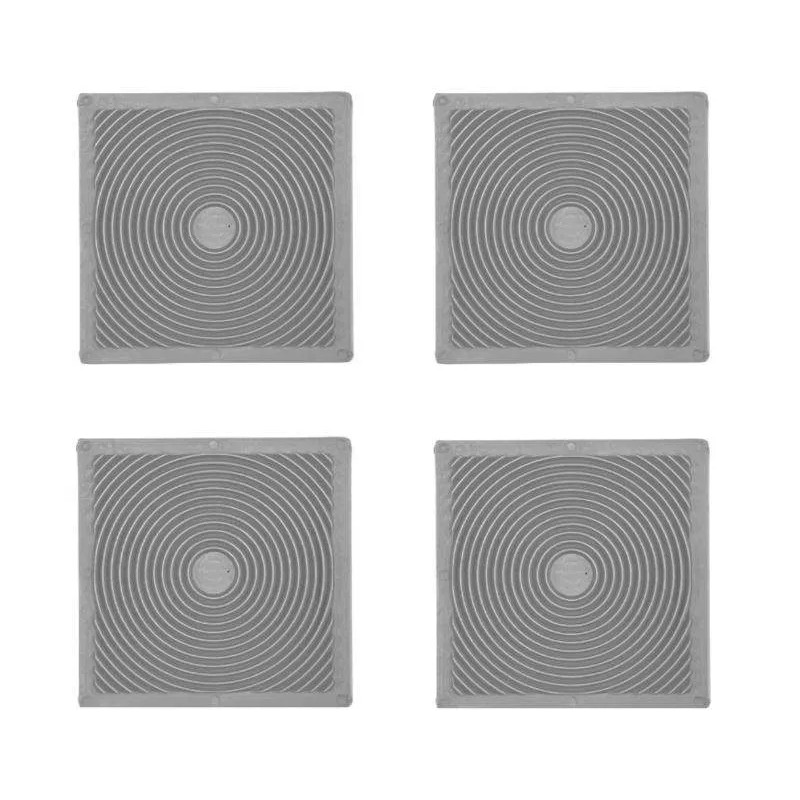 Set of 4 universal anti-vibration pads for washing machines