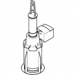 Complete valve for adjoining tank 121.800