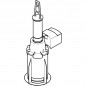 Mécanisme de chasse Geberit pour réservoir apparent simple volume