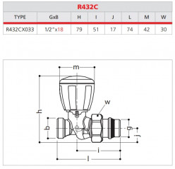 Micrometric valve, straight