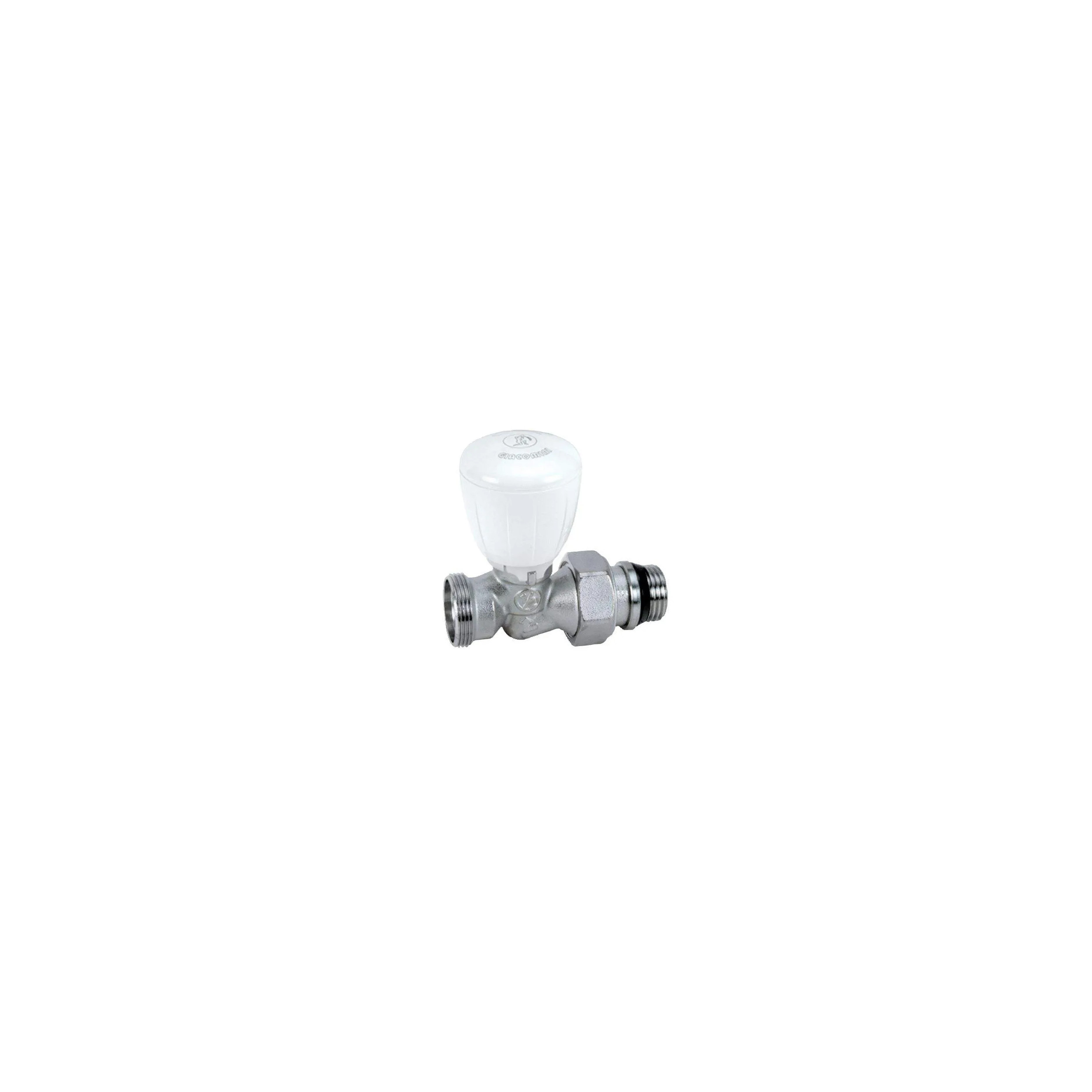 Micrometric valve, straight