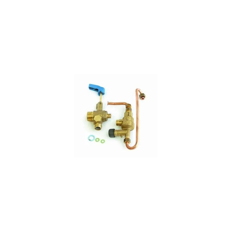 Backflow preventer with sanitary inlet, brio EGALIS