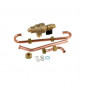 Backflow preventer with GLM/GVM valve