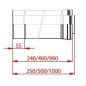 Rallonge de ventouse condensatoire (longueur 0.25M, diamètre 60/100)