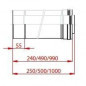 Rallonge de ventouse condensatoire (longueur 0.25M, diamètre 80/125)