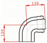 Gomito di condensazione a 90° (D.80/125)