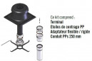 PP ceiling hose kit D80 Complete