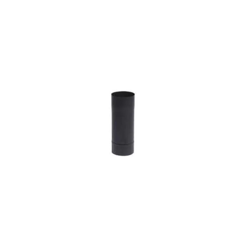 Tubo de 0.5m de esmalte negro mate, D.153