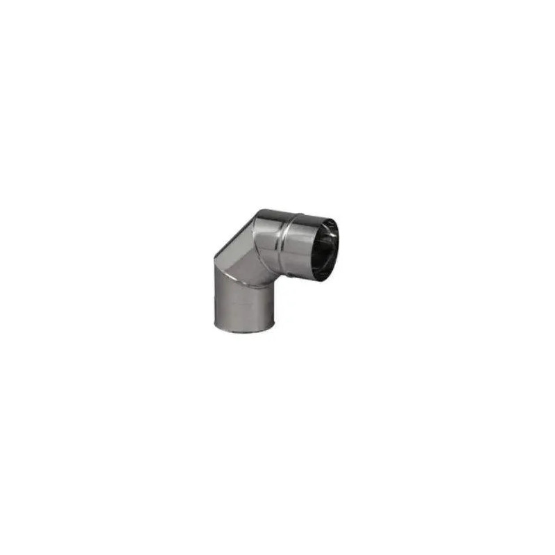 EQ pleated elbows 90° stainless steel, D.167