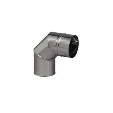 EQ pleated elbows 90° stainless steel, D.167