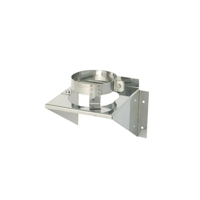 Adjustable stainless steel wall bracket, D.125