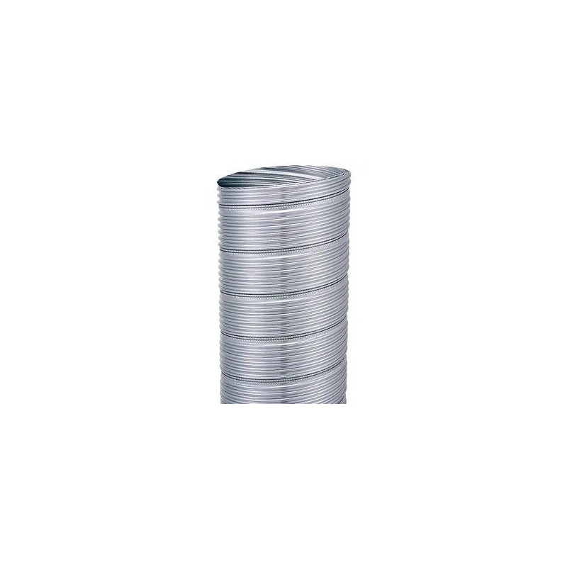 Flexible aluminium pipe or hood 105x111 (1m)