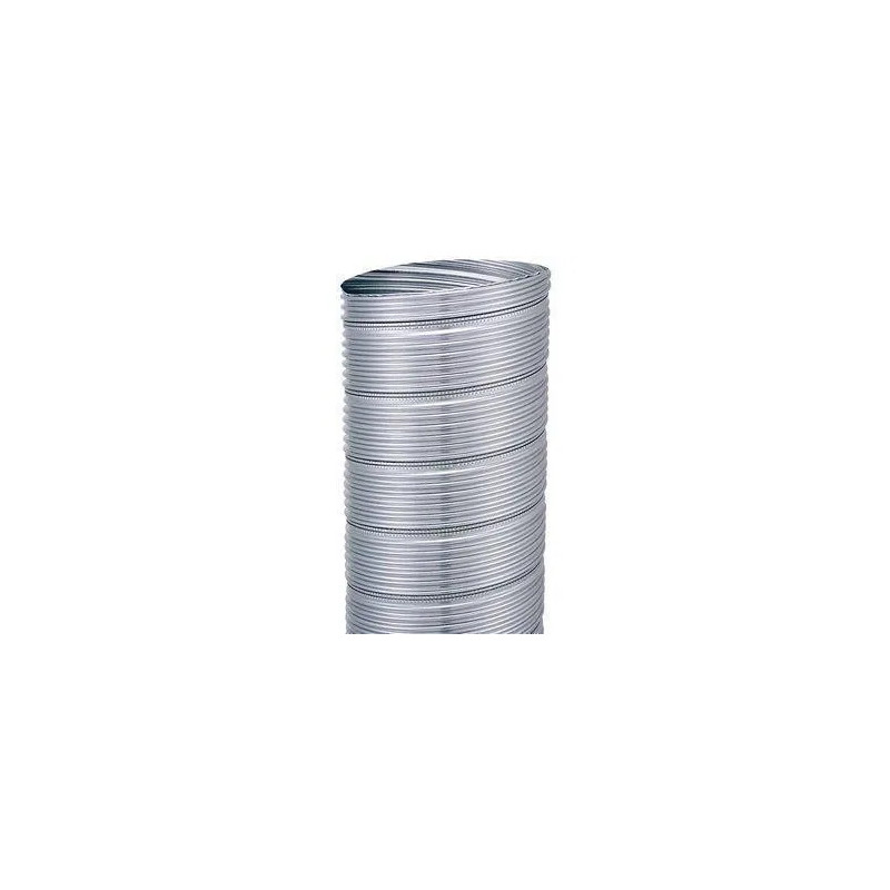 Flexible inox LISS pour tubage Gaz/Fioul/Bois 125x131 (1m)