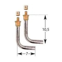 Elbow kit M15x21 for radiator valve