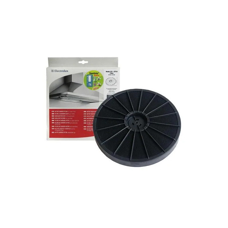 Charcoal filter for ELECTROLUX hood Ø.233 mm