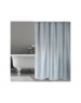 Rideau de douche polyester gris clair 180 x 200 cm