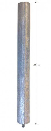 Anode diamètre 16 longueur 150 mm M4