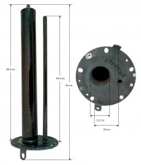 Timbro smaltato dal 1986 al 1995 (5 fori) 200L