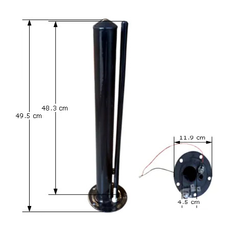 Timbro smaltato 250/300L D.45