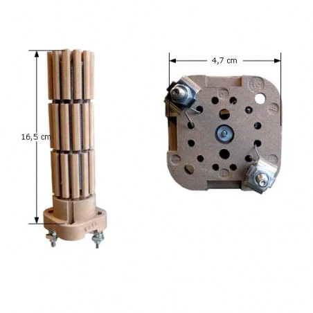 Resistencia de esteatita monofásica D.47 - 900W