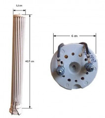 Resistencia a la esteatita ARISTON D.52 - 2400W