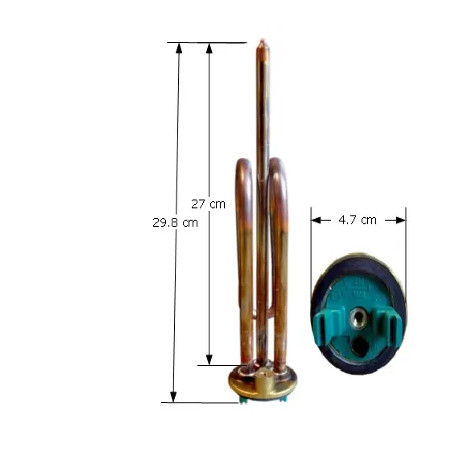 Riscaldatore a immersione RHONELEC (senza anodo o guarnizione) - 1800W