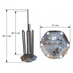 ARISTON immersion heater - 3X1000W