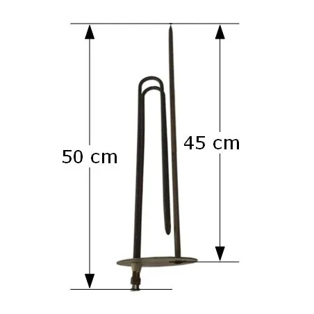 Old model immersion heater 1800W - D.110