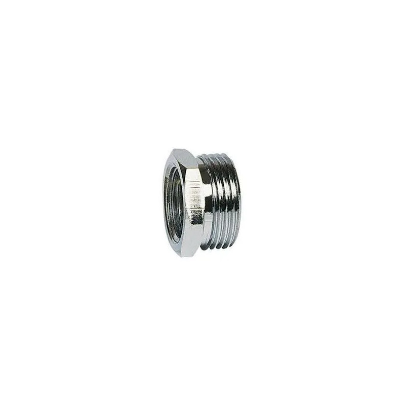 External hexagon socket chrome-plated male 20x27 / 15x21