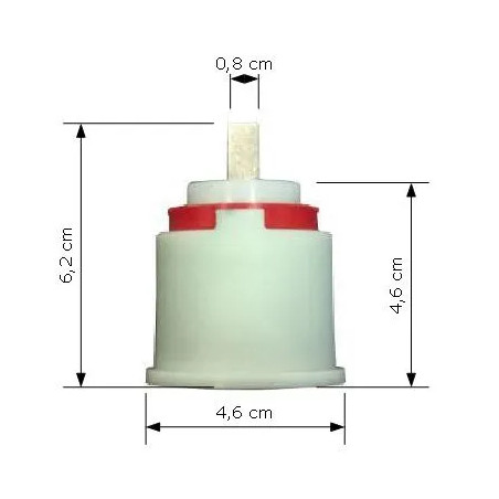 Ceramic cartridge for SIGNA and PINTO