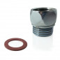 Loose fitting with chrome-plated swivel nut M15X21/F15X21 male female