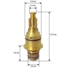 Thermostatic cartridge for 0804