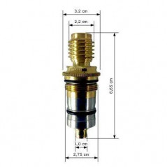 Thermostatic cartridge