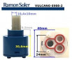 VULCANO Ceramic cartridge for sink with hand shower