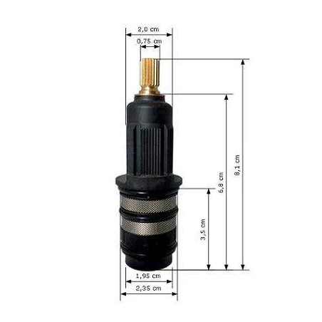 Cartouche Thermostatique pour TERMOJET