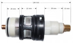 Thermostatic cartridge CARNAC ECO 3 functions