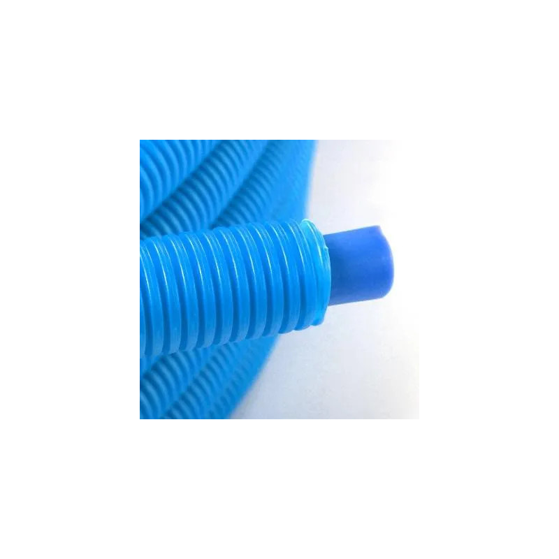 Pre-sheathed PER pipe 10x12 - 25m blue