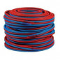 Tube PER Prégainé Double 10x12, 100m bleu/rouge