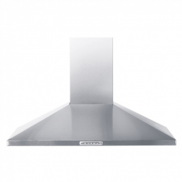 Cappa decorativa 90cm, 324m3 all'ora, acciaio inox satinato con filtro al carbone - nord inox - Référence fabricant : HLX90FC