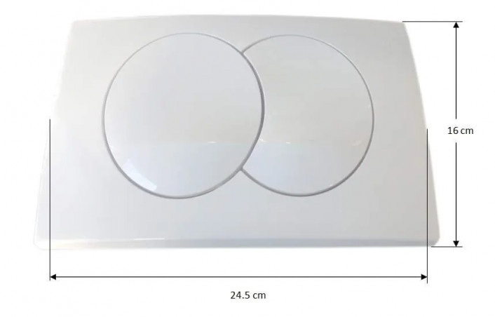 Delta 20 Geberit support plate